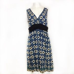Max Studio - Sleeveless Flowy Patterned Dress, XL